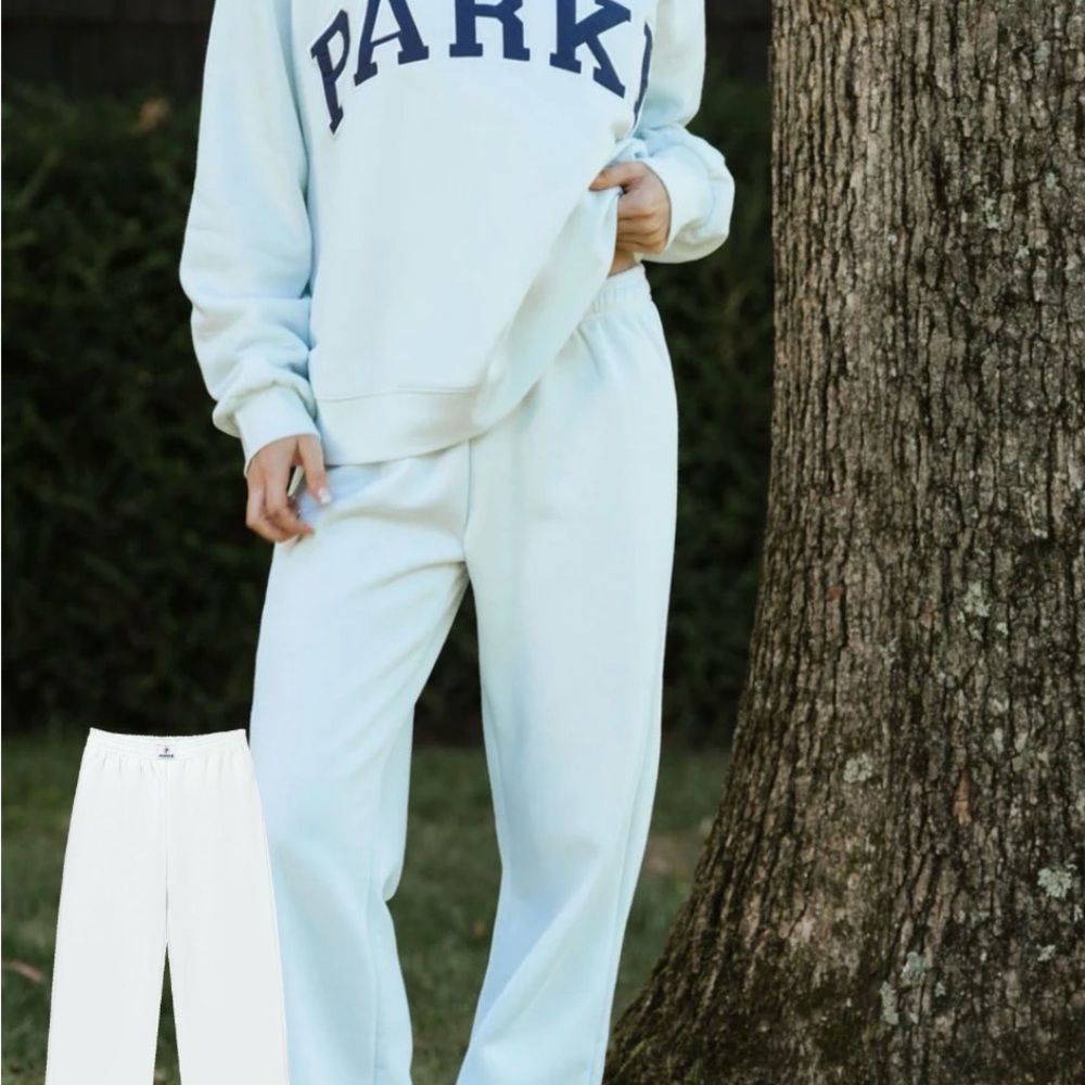 Women's White Joggers by Park